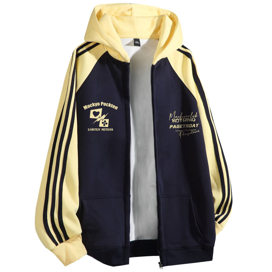 Mackyo Sweatshirts Unisex Hooded Thickened Heavyweight