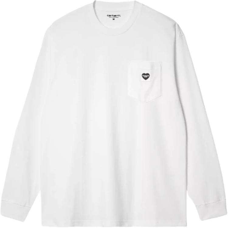 Carhartt WIP T Shirts Men's White Crew Neck
