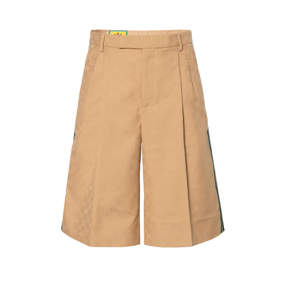 GUCCI x Adidas Originals GUCCI X ADIDAS FW22 Casual Shorts Men's Khaki