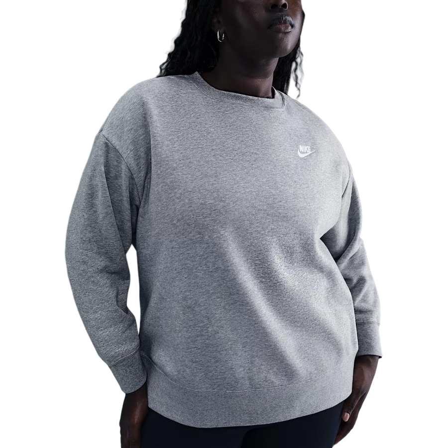 Nike Nike Sportswear Club Fleece Women's Loose Crew Neck Sweatshirt Plus Size
