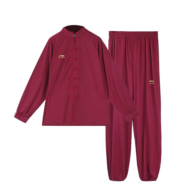 Li-Ning Li Ning Tai Chi Uniforms Unisex Thickened And Fleece Lined