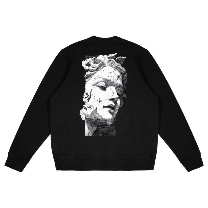 Nike Nike Sweatshirts Unisex Black Crew Neck Moderate Regular