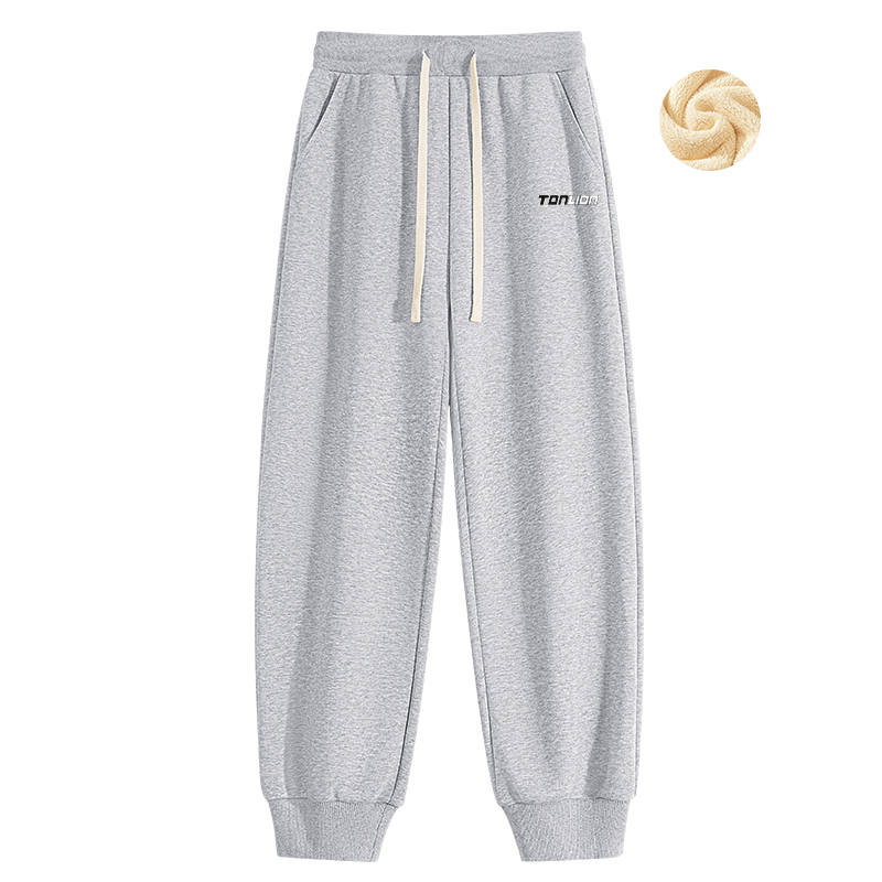 Tonlion Insulated Pants Unisex Thickened And Fleece Lined Skinny Pants