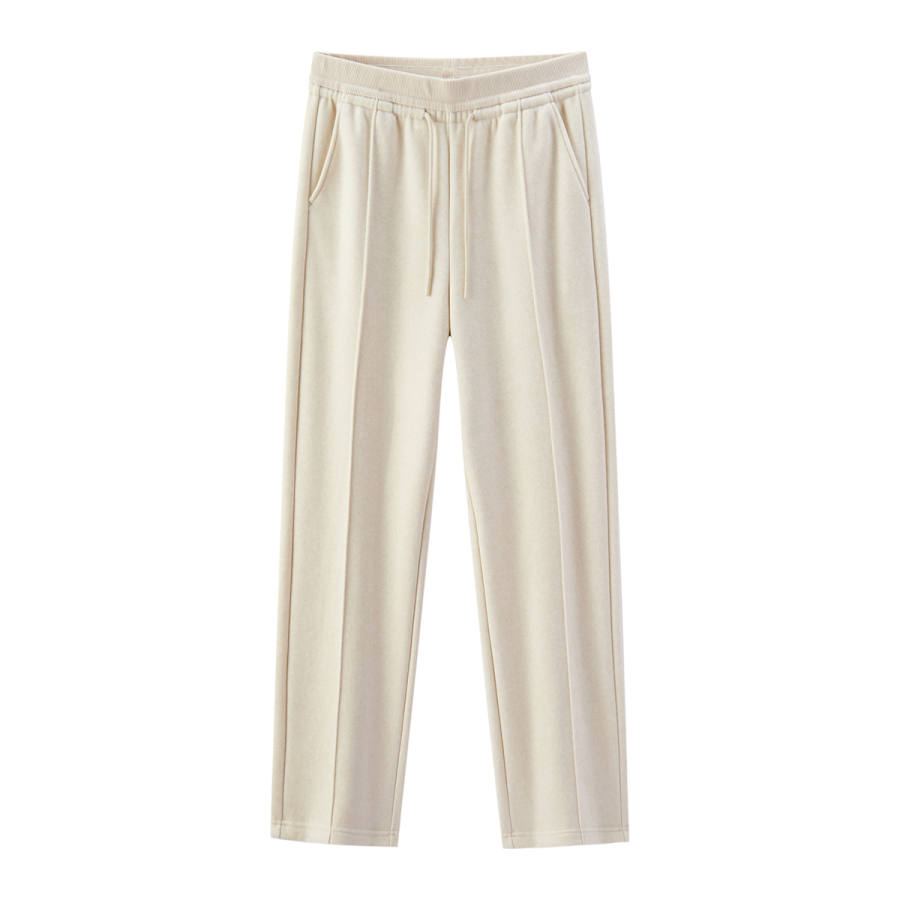 Semir Mall Same Style Women's Apparel Casual Pants Women's Thickened And Fleece Lined Wide Leg Pants