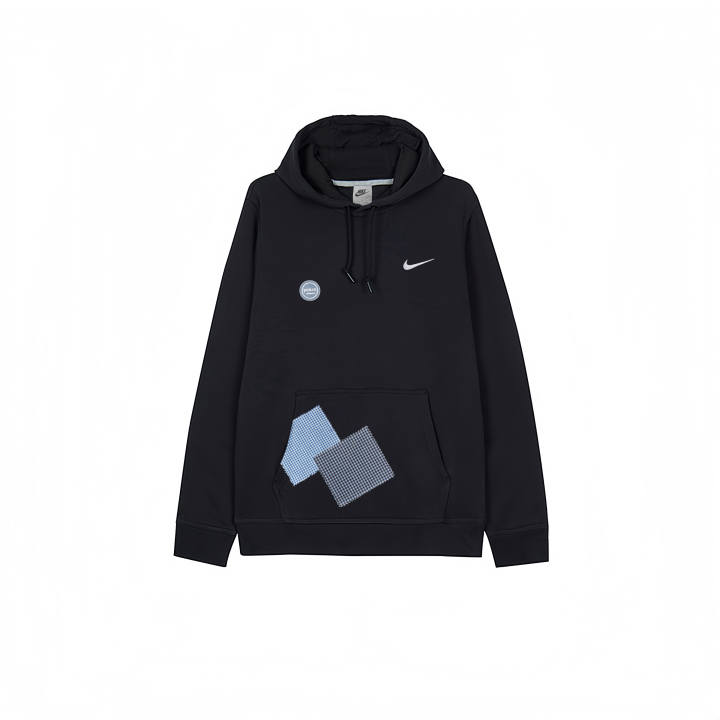 Nike Nike Sweatshirts Men's Black Hooded Thickened