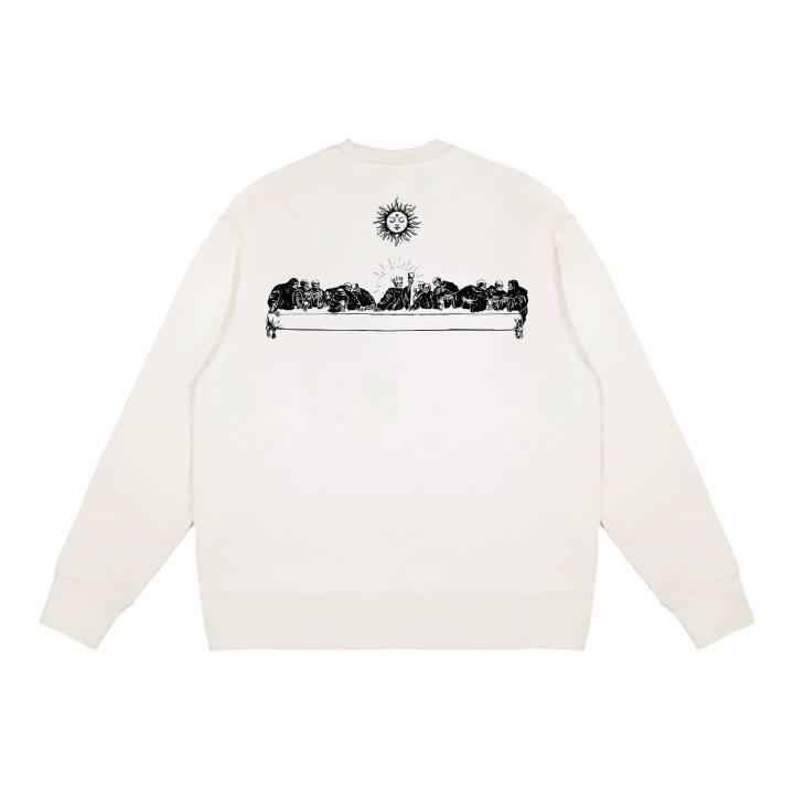 Nike Nike Sweatshirts Unisex White Crew Neck Moderate Regular
