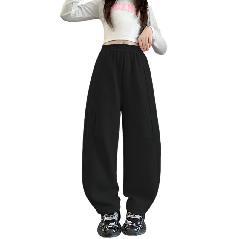 Lanza Lanza Knitted Sweatpants Spring Fall Teenagers