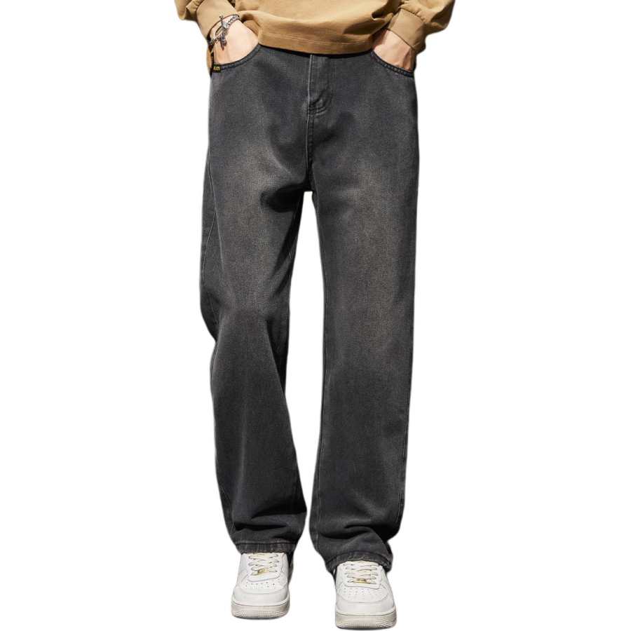 BALENO Jeans Men's Smoke Gray Moderate Wide Leg Pants