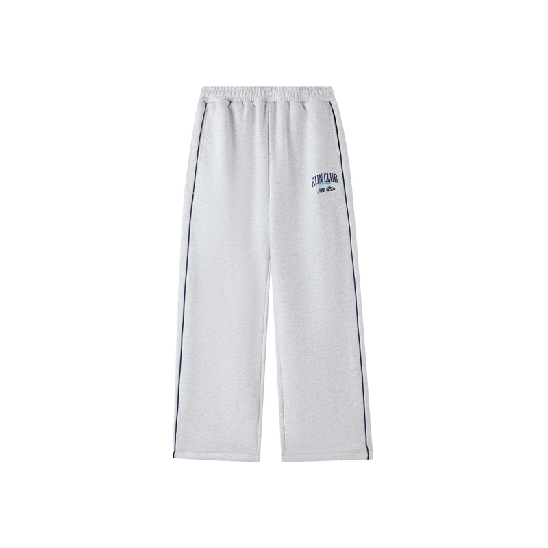 New Balance New Balance Knitted Sweatpants Letter Elastic Straight Fit Fleece Lined Kids'