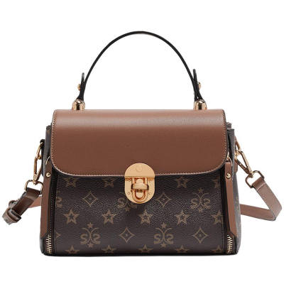 Safiya Synthetic Leather One Shoulder Handbag Women's Coffee