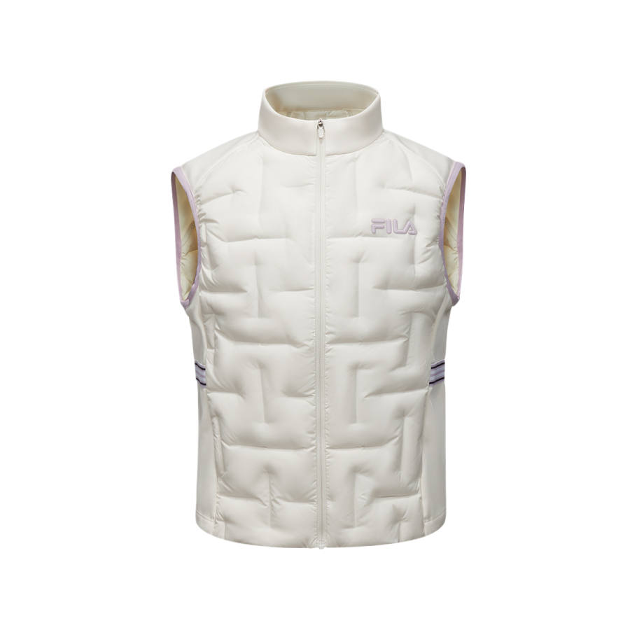 FILA KIDS Down Vests Stand Collar Moderate