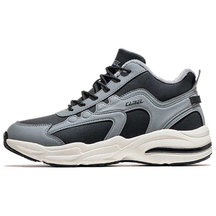 CAMEL Lingfeng 2.0 Sports, Comfortable, Fleece Lined Abrasion Resistant Thermal Mid top Casual Shoes Men's
