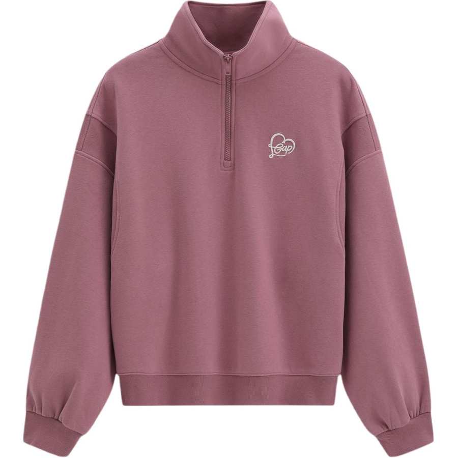 GAP Sweatshirts Women's Stand Collar Moderate Regular