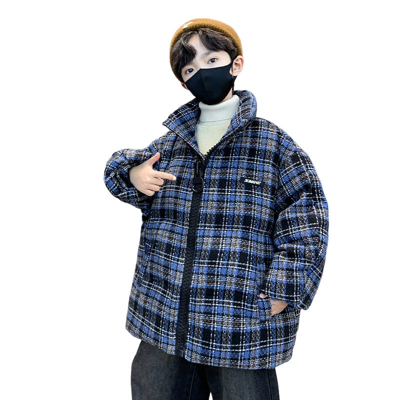 Lanza Casual Padded Jacket Winter Blue Teenagers