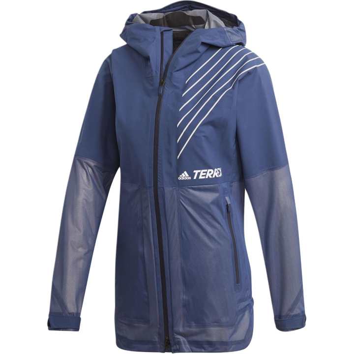 Adidas Adidas Terrex Jackets Women's Blue Hooded Moderate Other