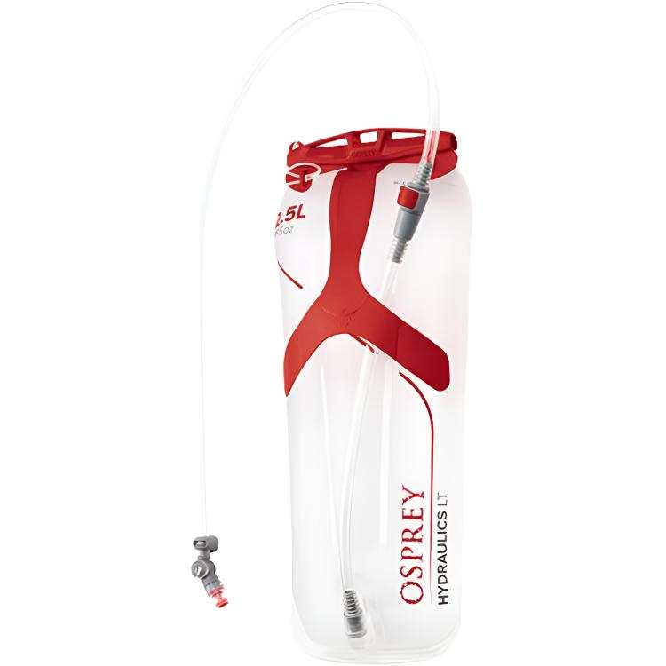 OSPREY 2.5L Mountaineering Bag Outdoor Bag TPU Film Red Unisex