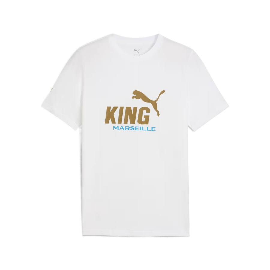 PUMA Olympique De Marseille T Shirt Men's
