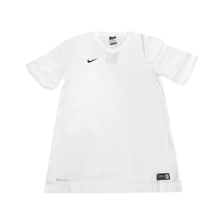 Nike Nike Dri Fit T Shirts Unisex White Crew Neck Moderate
