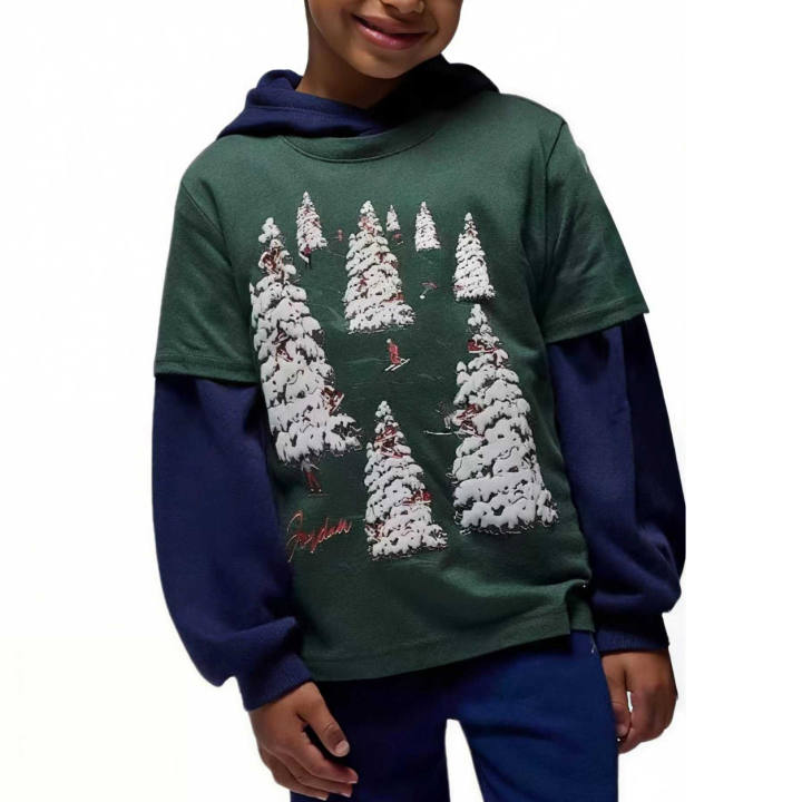 Jordan Jordan Kids T Shirts Crew Neck Moderate