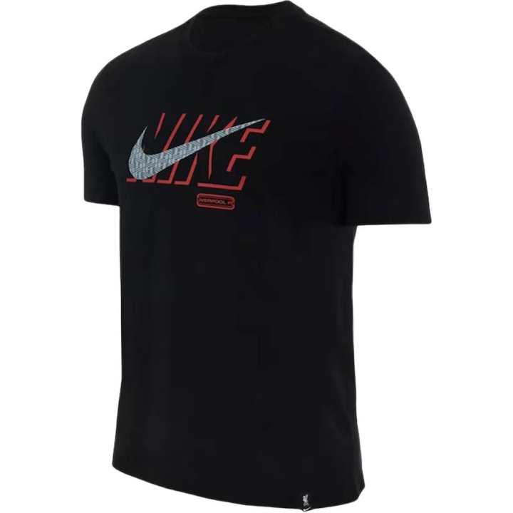 Nike Nike T Shirts Men's Black Moderate Straight Fit