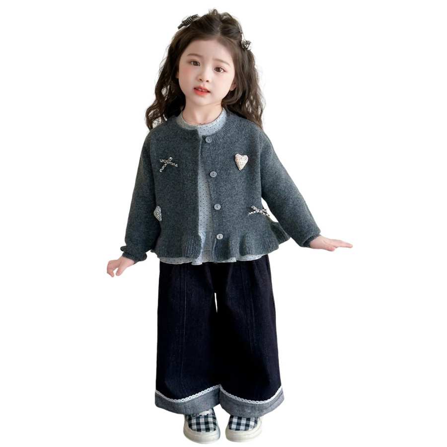 Lanza Casual Sportswear Spring Fall Gray Children Aged 3 7 Years Old