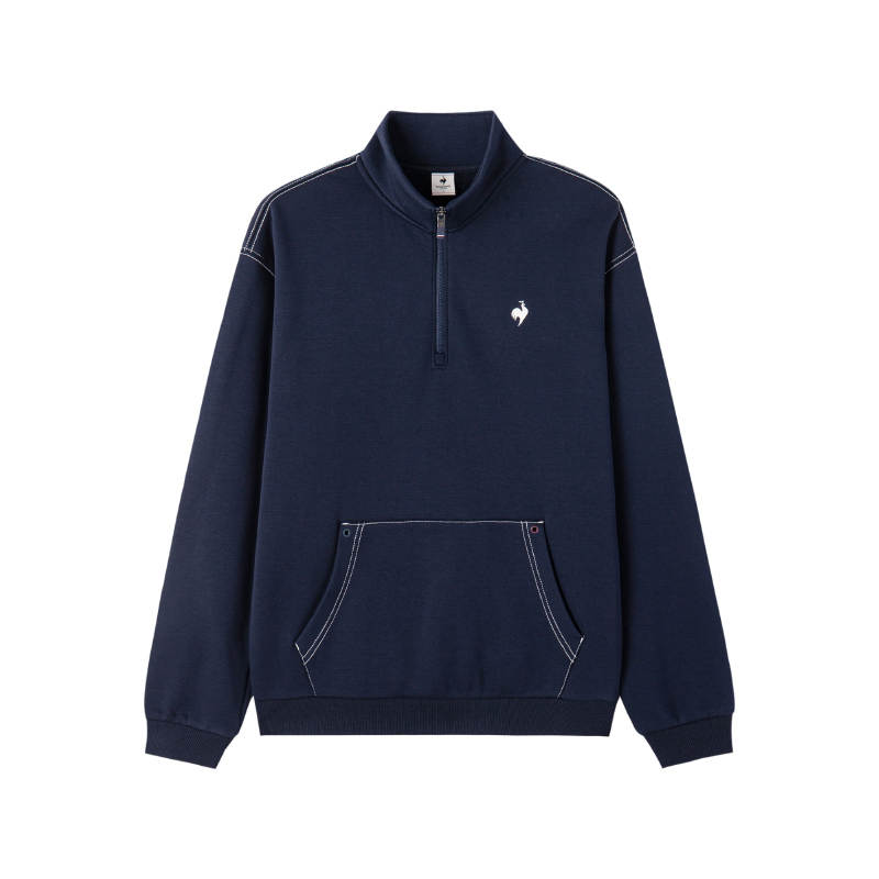 Le Coq Sportif France Rooster 2025 Fall Winter Fleece Lined Sweatshirt Men's