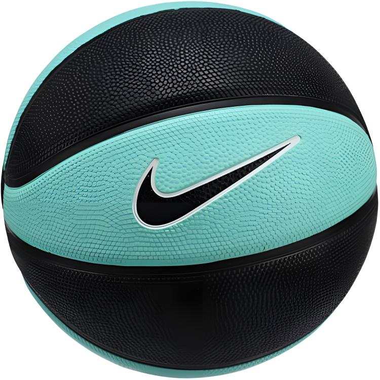 Nike Nike BB0634## Black Green Rubber Basketball Black Green Size 3 Ball Training Kids'
