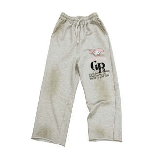 GRAILZ x Sanrio/, FW25 VINTAGE SWEAT PANTS Knitted Sweatpants Unisex