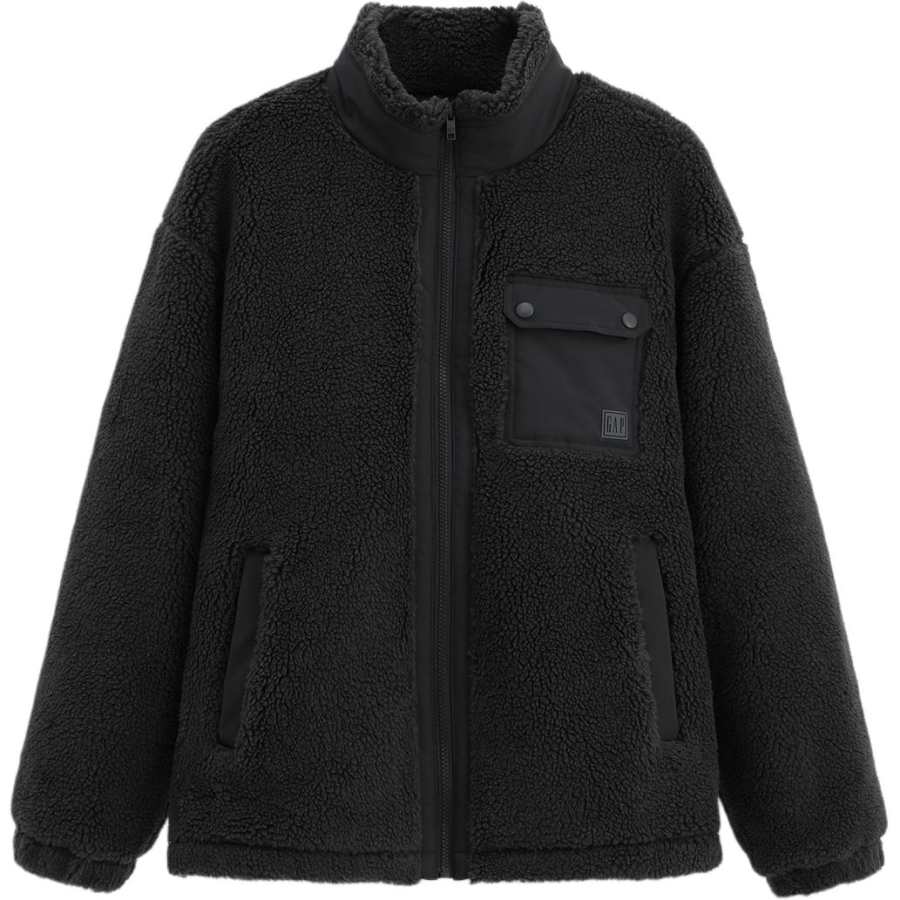 GAP GAP Velvet Jackets Men's Stand Collar Moderate