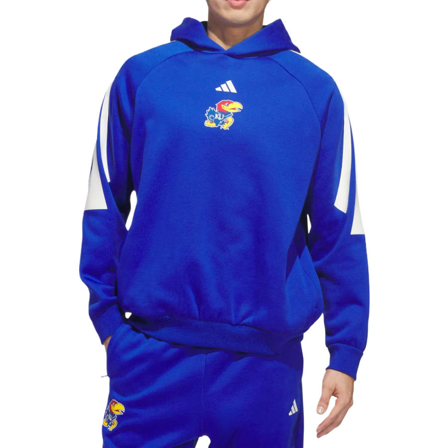 Adidas Adidas Kansas Jayhawks Chapter Basketball Hoodie Sweatshirt Unisex