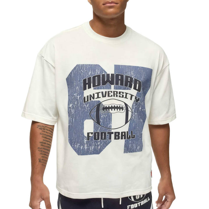 Jordan Jordan Flight Essentials x Howard University Men's Oversized T-Shirt