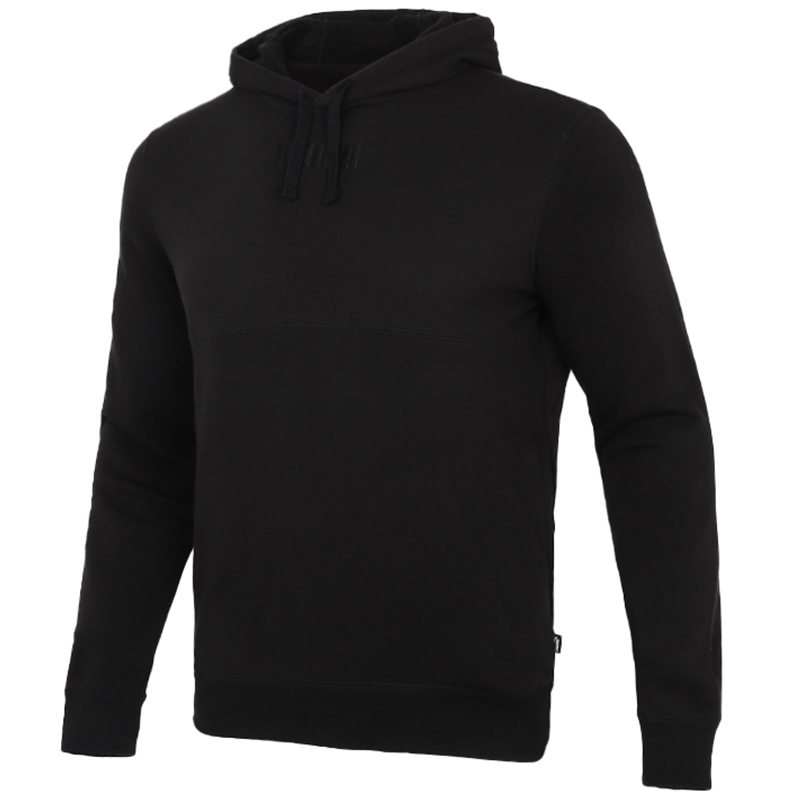 PUMA Sweatshirts Men's Black Hooded Moderate Regular