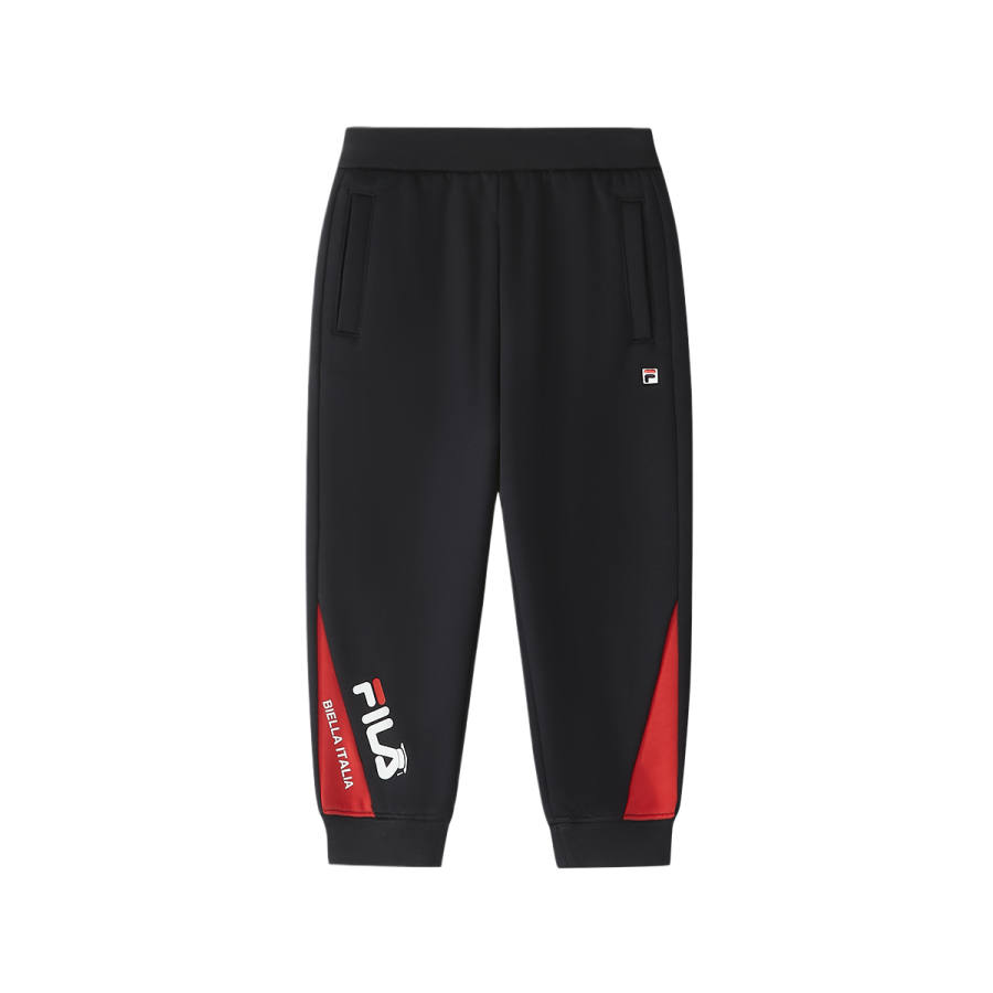 FILA KIDS Knitted Sweatpants Classic Lifestyle Children Aged 3 7 Years Old