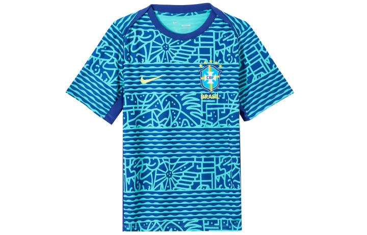 Nike Nike Brazil National Team Soccer Jersey Men's Blue