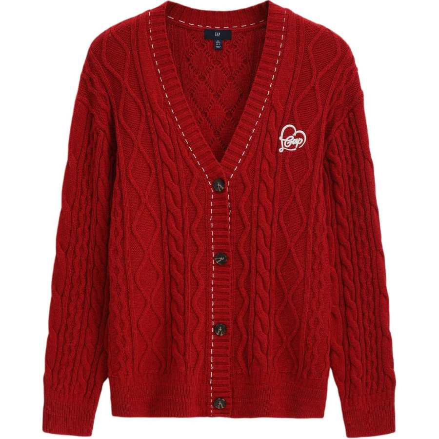 GAP Knitwear Women's V Neck Moderate Cardigan