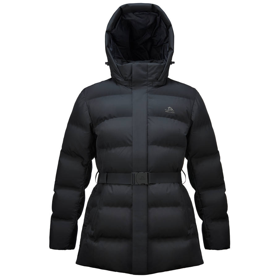 PELLIOT Down Jackets Women's Hooded, Detachable Hood Moderate