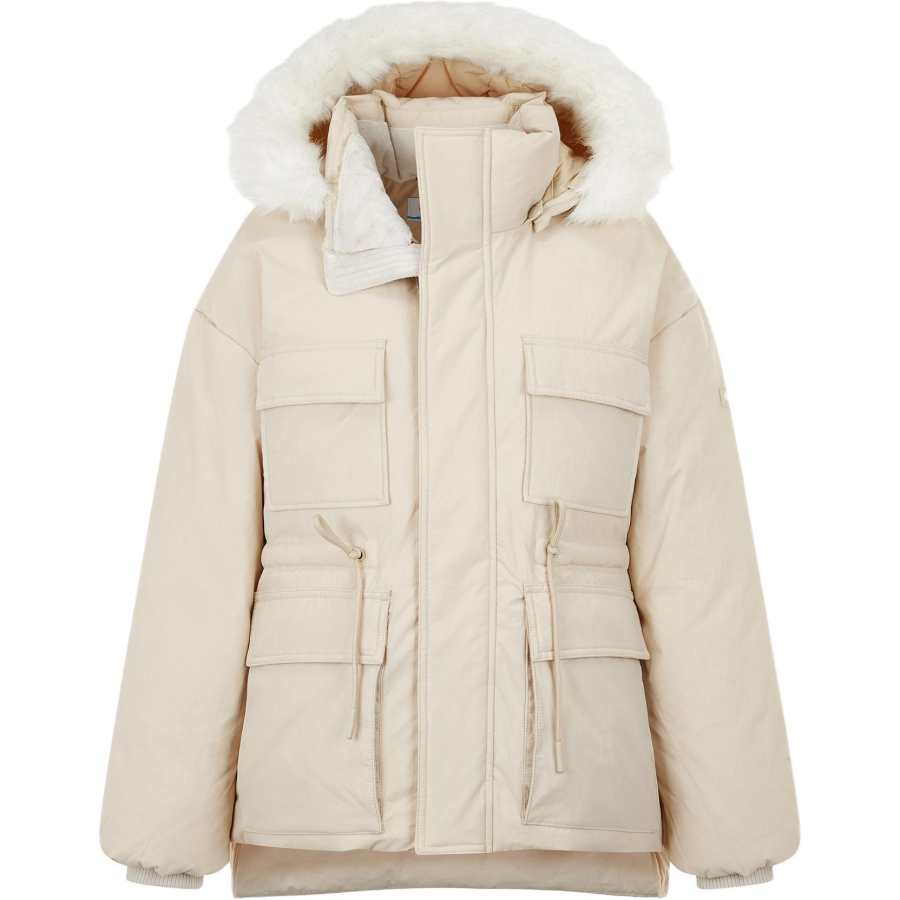 Columbia Down Jackets Women's Hooded Non Detachable Moderate
