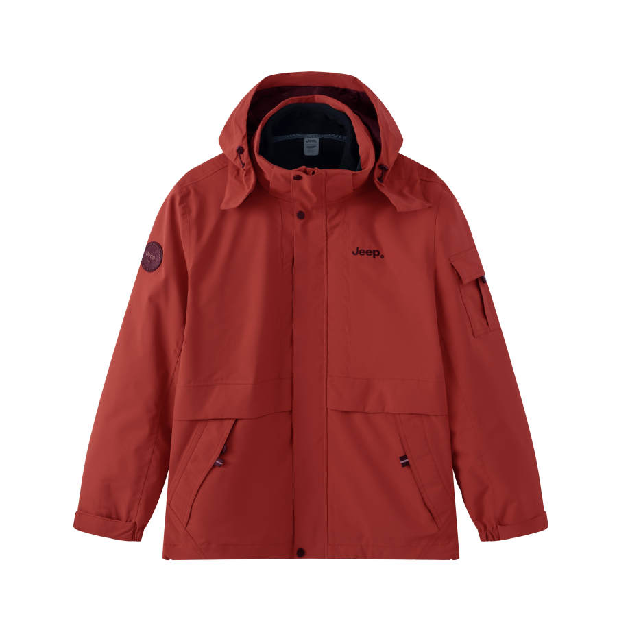 Jeep Jeep Cold Resistant Rainproof Windbreaker Jacket Unisex