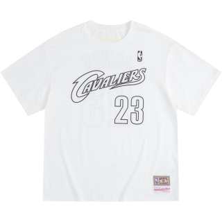 Mitchell Ness T Shirt Unisex White