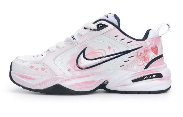 Nike Nike Air Monarch 4 Chunky Sneakers Unisex Low Top White/Black