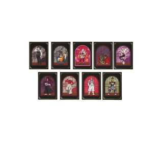 Pizzahut x GUIMIEZHIREN Infinite City, Warm Up Card Set IP / Anime Cards 9 Piece Set