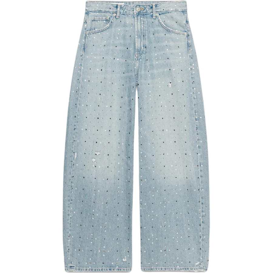 ZARA Trf Jeans Women's Sea Blue Moderate Other