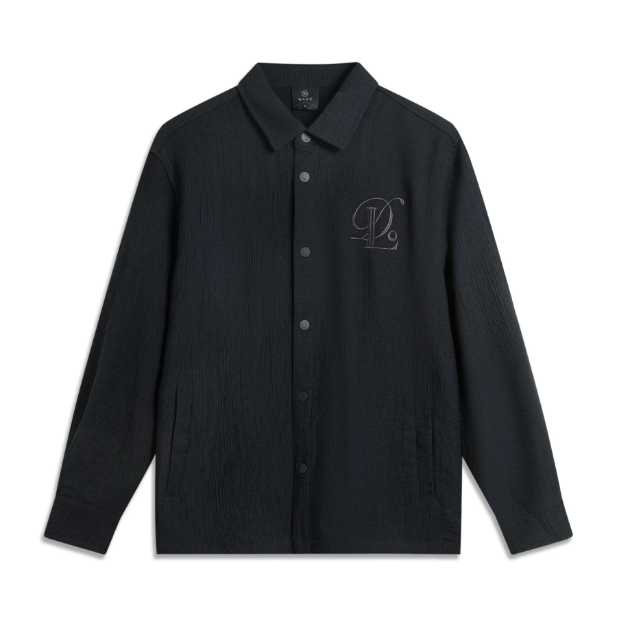 Li-Ning Li Ning Shirts Men's Black Lapel Moderate Shirt