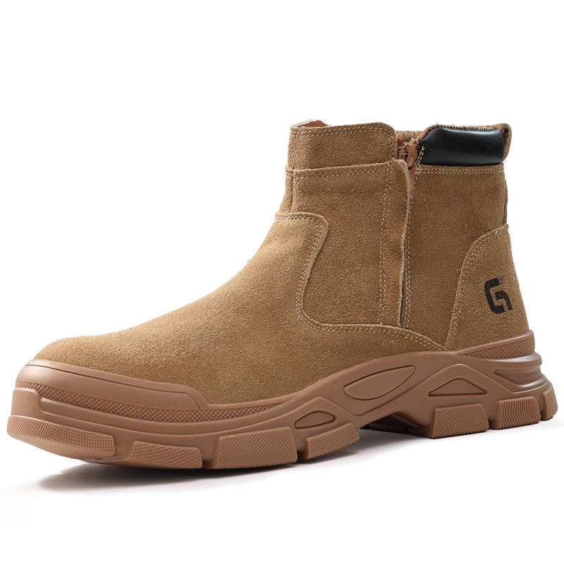 GUYISA GUYISA Labor Protection Shoes Unisex Khaki