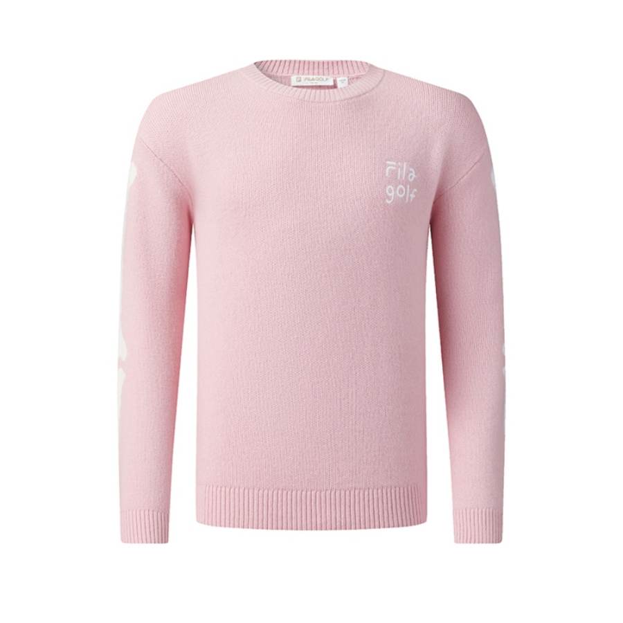 FILA x Shelby And Sandy Golf Sweater Unisex Pink
