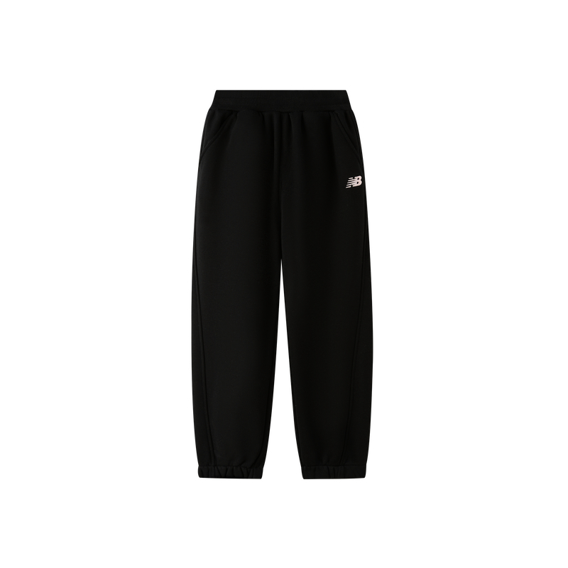 New Balance New Balance Knitted Sweatpants Brand Embroidery Logo Cuffed Thermal Kids'
