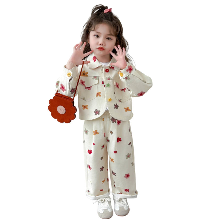 Lanza Casual Sportswear Spring Fall Ecru Children Aged 3 7 Years Old
