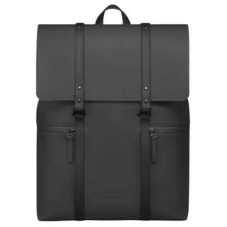 Gaston Luga Waterproof Eco Friendly Material Backpack Regular Unisex Elegant Black
