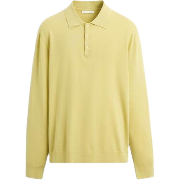 ZARA Polo Shirts Men's Light Lime Moderate