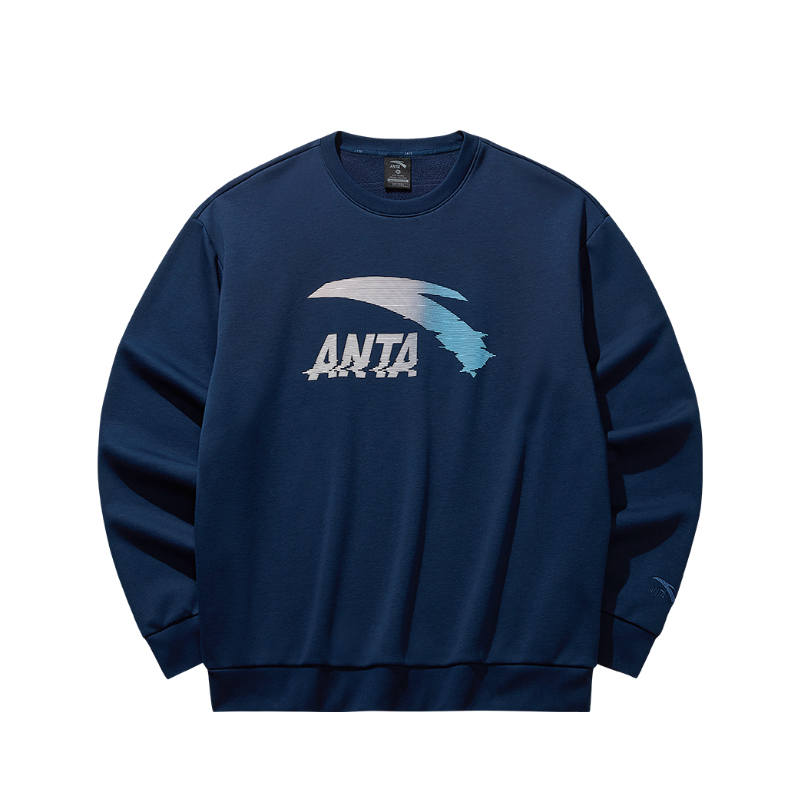 ANTA Anta Sweatshirt Men's Pure Navy Blue